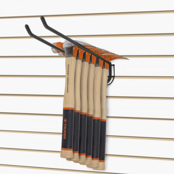 R-MO6 Rack para 6 martillos pulidos, uña curva TRUPER | DIHERESA