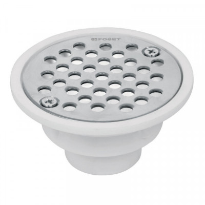 RS-500 Resumidero polipropileno, redondo, modelo 'C', 3-3/4', Basic TRUPER | DIHERESA