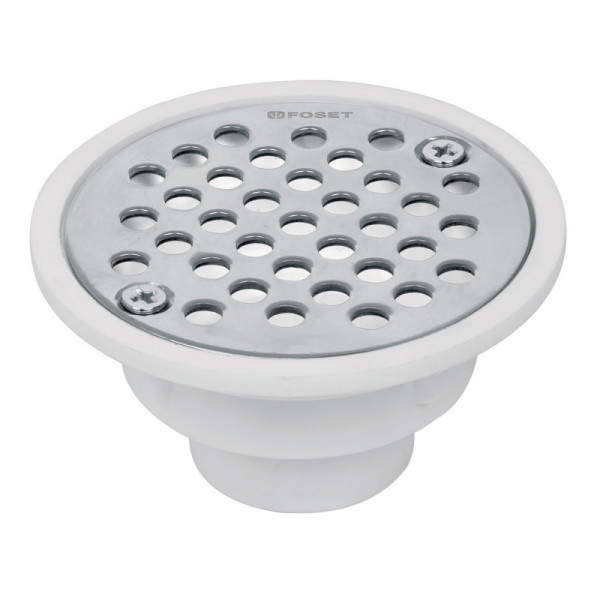 RS-500 Resumidero polipropileno, redondo, modelo 'C', 3-3/4', Basic TRUPER | DIHERESA