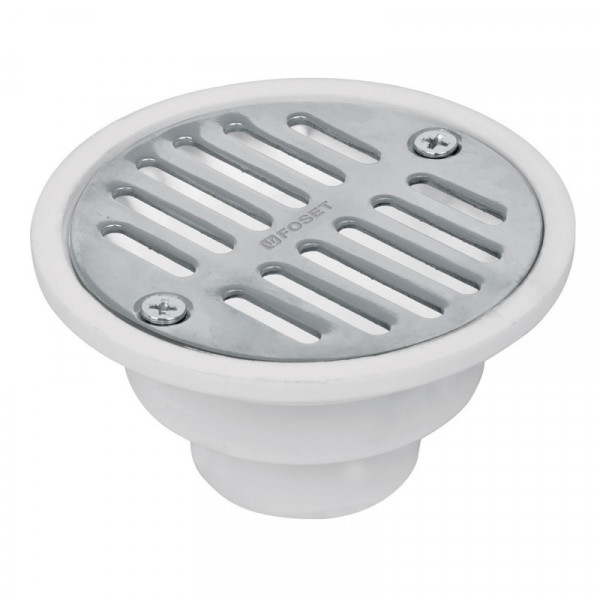 RS-502 Resumidero polipropileno, redondo, modelo 'A', 3-3/4', Basic TRUPER | DIHERESA