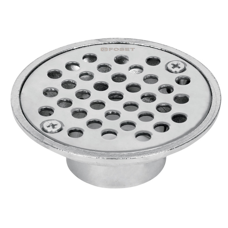 RS-600 Resumidero de zinc, redondo, modelo 'A', 3-1/2', Basic TRUPER | DIHERESA