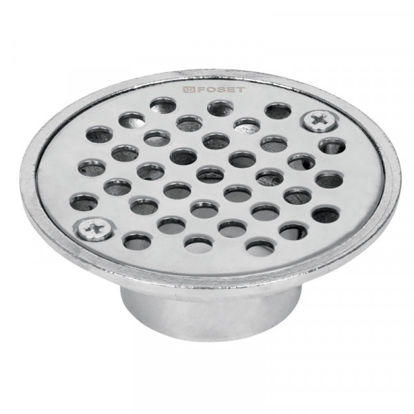 RS-600 Resumidero de zinc, redondo, modelo 'A', 3-1/2', Basic TRUPER | DIHERESA