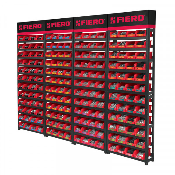 R-TOR-4  Rack modular para tornillos con 192 gavetas TRUPER | DIHERESA