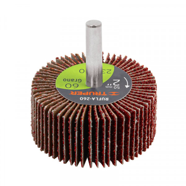 RUFLA-260 Rueda flap de 2', grano 60 TRUPER | DIHERESA