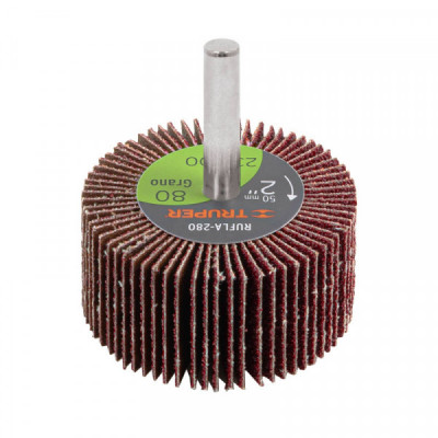 RUFLA-280 Rueda flap de 2', grano 80 TRUPER | DIHERESA