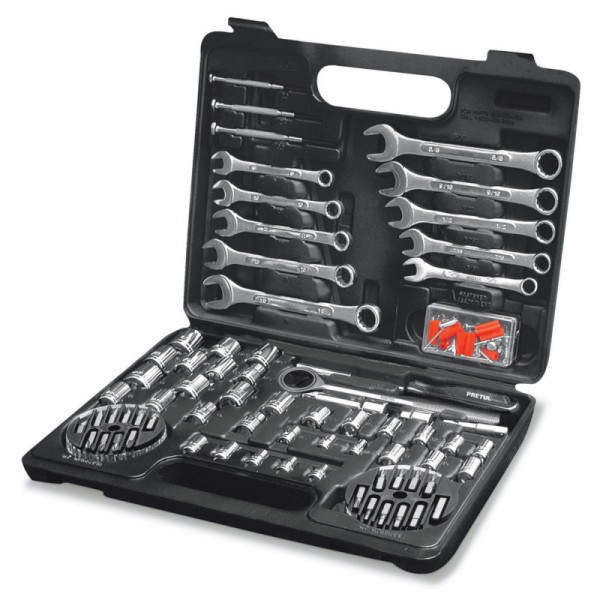 SET-100 Set de herramientas para mecánica, 71 piezas, Pretul TRUPER | DIHERESA