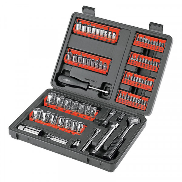 SET-90 Set de puntas y dados, 90 piezas, Pretul TRUPER | DIHERESA