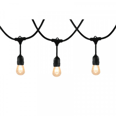 SL-14I Serie de 24 luces incandescentes para exterior, 14.6m TRUPER | DIHERESA