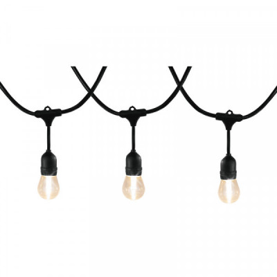 SL-7L Serie de 12 luces de LED para exterior, 7.3 m TRUPER | DIHERESA