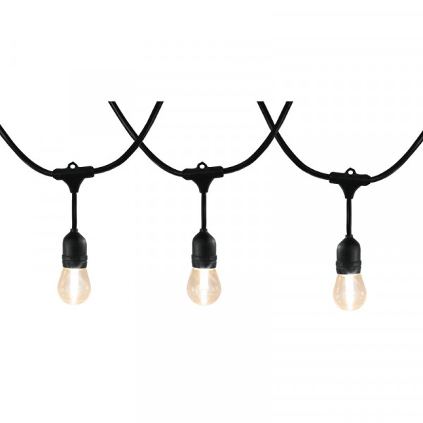 SL-7L Serie de 12 luces de LED para exterior, 7.3 m TRUPER | DIHERESA
