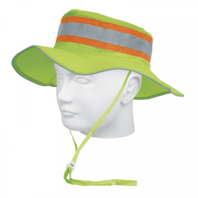 SR-600V Sombrero alta visibilidad con reflejante, verde TRUPER | DIHERESA
