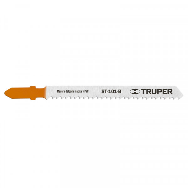 ST-101-B Segueta caladora,cortes rectos madera,zanco t,10dpp,5 pzas TRUPER | DIHERESA