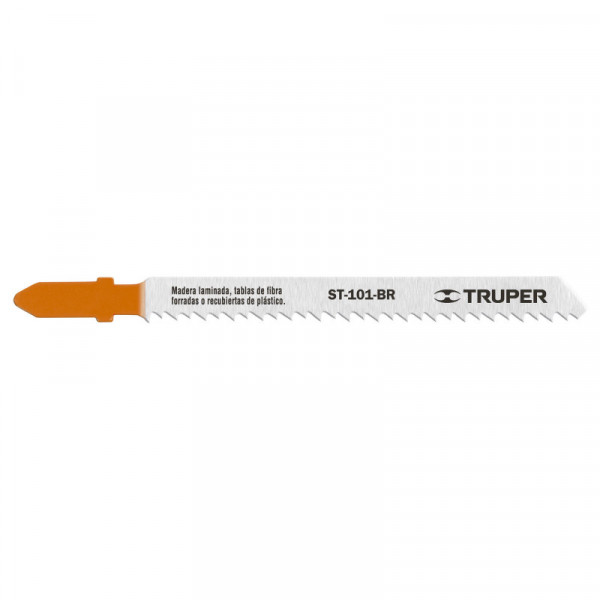 ST-101-BR Segueta caladora,cortes rectos triplay, zanco t,10dpp,5pzas TRUPER | DIHERESA