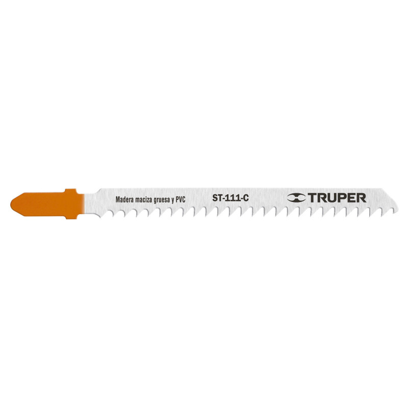 ST-111-C Segueta caladora,cortes rectos madera,zanco t,8dpp,5 pzas TRUPER | DIHERESA ST-111-C Segueta caladora,cortes rectos madera,zanco t,8dpp,5 pzas TRUPER | DIHERESA
