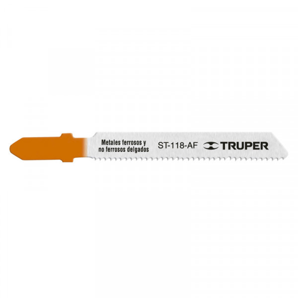 ST-118-AF Segueta caladora,cortes curvos metal,zanco t,18dpp,5 pzas TRUPER | DIHERESA