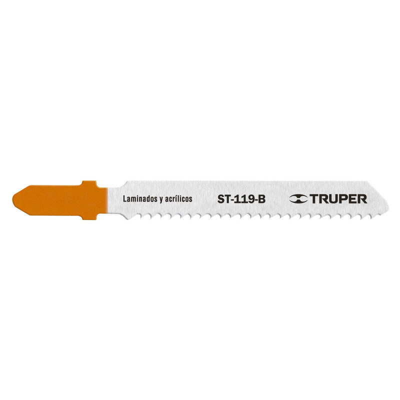 ST-119-B Segueta caladora,cortes rectos triplay, zanco t,12dpp,5pzas TRUPER | DIHERESA
