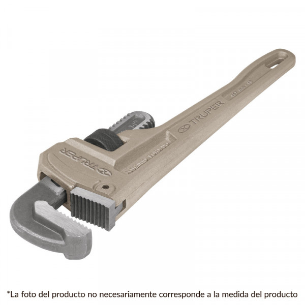 STIA-10 Llave para tubo, Stilson, de aluminio, 10' TRUPER | DIHERESA