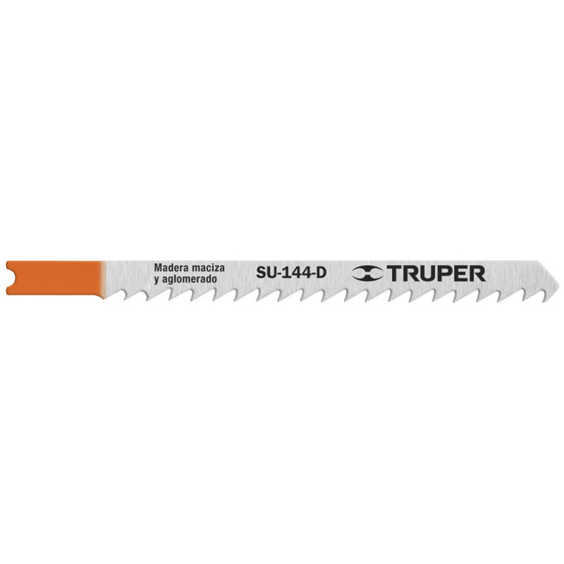 SU-144-D Segueta caladora,cortes rectos madera,zanco u,6dpp,5 pzas TRUPER | DIHERESA SU-144-D Segueta caladora,cortes rectos madera,zanco u,6dpp,5 pzas TRUPER | DIHERESA