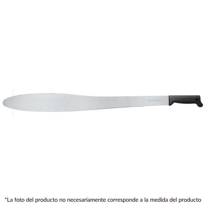 T-1173-24B Machete Caguayano 24' cacha negra inyectada TRUPER | DIHERESA T-1173-24B Machete Caguayano 24' cacha negra inyectada TRUPER | DIHERESA