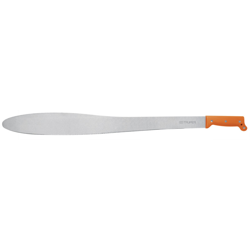 T-1173-27P Machete Caguayano 27' cacha naranja remachada TRUPER | DIHERESA T-1173-27P Machete Caguayano 27' cacha naranja remachada TRUPER | DIHERESA