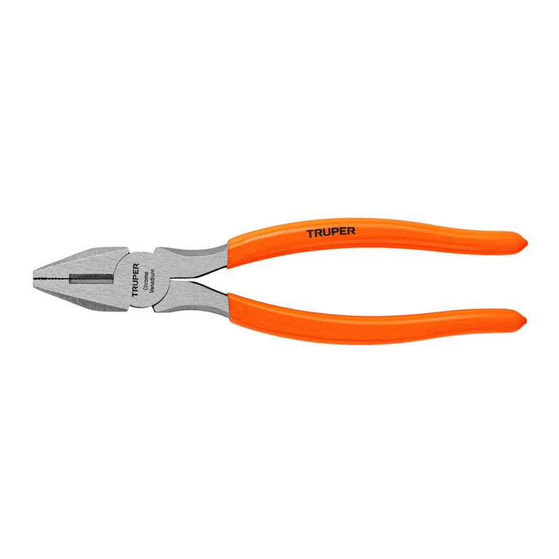 T200-8 Pinza para electricista 8', mango de vinil TRUPER | DIHERESA T200-8 Pinza para electricista 8', mango de vinil TRUPER | DIHERESA