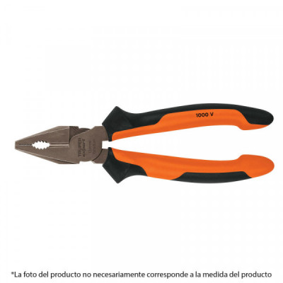 T201-6X Pinza de electricista 6', mango comfort grip TRUPER | DIHERESA