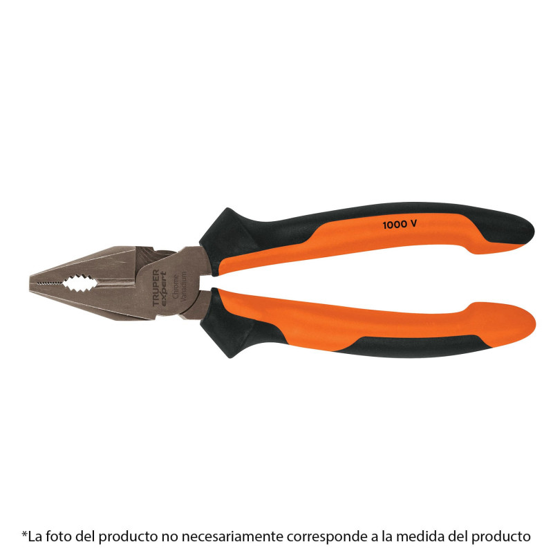 T201-6X Pinza de electricista 6', mango comfort grip TRUPER | DIHERESA T201-6X Pinza de electricista 6', mango comfort grip TRUPER | DIHERESA