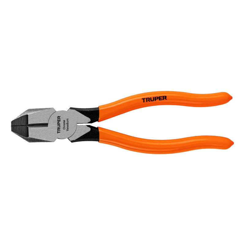T201-7 Pinza profesional para electricista 7', mango de vinil TRUPER | DIHERESA T201-7 Pinza profesional para electricista 7', mango de vinil TRUPER | DIHERESA
