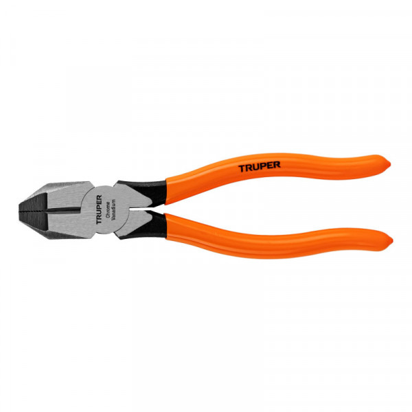 T201-7 Pinza profesional para electricista 7', mango de vinil TRUPER | DIHERESA