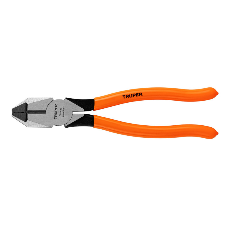 T201-8 Pinza profesional para electricista 8', mango de vinil TRUPER | DIHERESA T201-8 Pinza profesional para electricista 8', mango de vinil TRUPER | DIHERESA