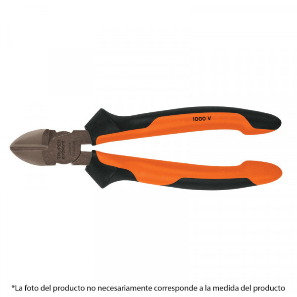 T202-6X Pinza corte diagonal 6', mango comfort grip TRUPER | DIHERESA