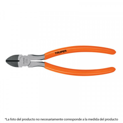 T202-7 Pinza corte diagonal 7 pulgadas , mango de vinil TRUPER