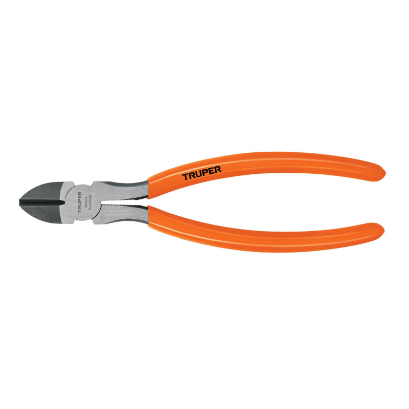 T202-8 Pinza corte diagonal 8', mango de vinil TRUPER | DIHERESA T202-8 Pinza corte diagonal 8', mango de vinil TRUPER | DIHERESA