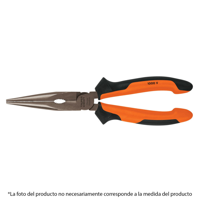 T203-7X Pinza punta y corte 7', mango comfort grip TRUPER | DIHERESA T203-7X Pinza punta y corte 7', mango comfort grip TRUPER | DIHERESA