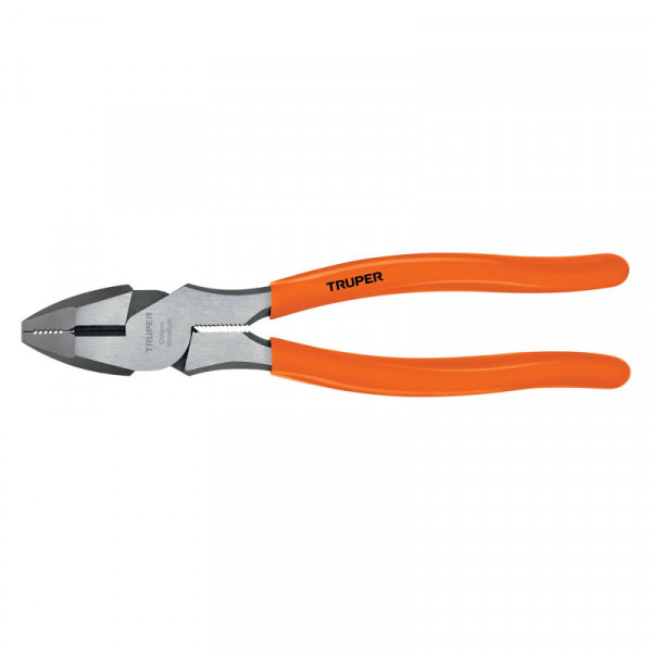 T210-8 Pinza profesional p/electricista 8', alta palanca,mgo vinil TRUPER | DIHERESA
