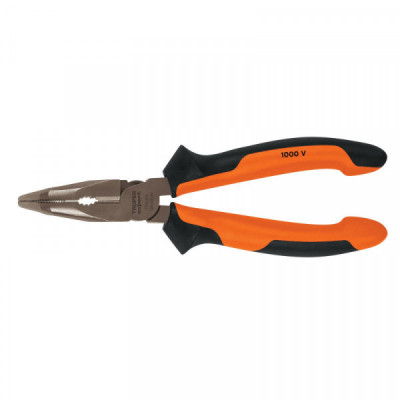 T302-6X Pinza punta curva 6', mango comfort grip TRUPER | DIHERESA