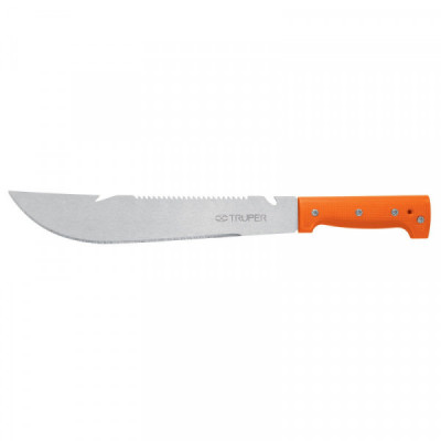 T-460-12X Machete rambo 12' cacha naranja TRUPER | DIHERESA