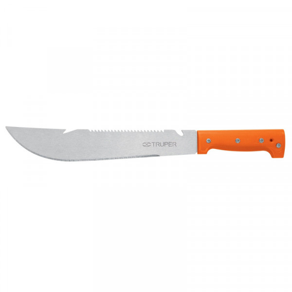 T-460-12X Machete rambo 12' cacha naranja TRUPER | DIHERESA