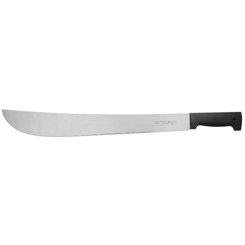 T-460-18BB Machete pulido estándar de 18', cacha negra, en bolsa TRUPER | DIHERESA T-460-18BB Machete pulido estándar de 18', cacha negra, en bolsa TRUPER | DIHERESA