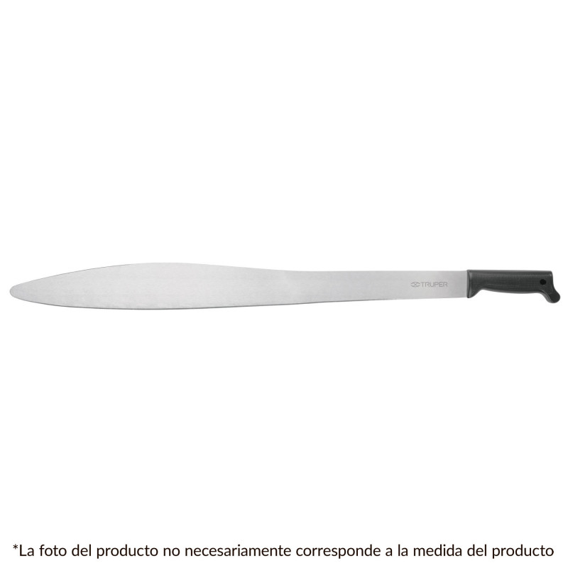 T-905-24B Machete acapulqueño, 24' cacha negra TRUPER | DIHERESA