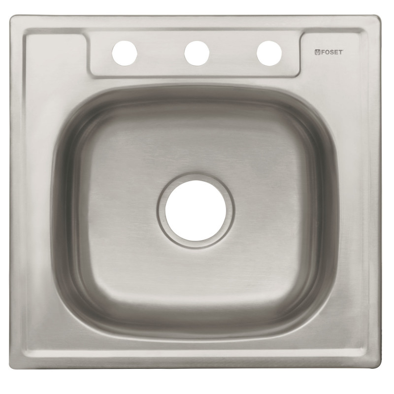 TA-553B Tarja de empotrar 50 x 53 cm, Basic TRUPER | DIHERESA TA-553B Tarja de empotrar 50 x 53 cm, Basic TRUPER | DIHERESA