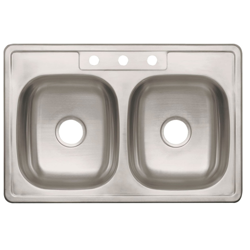 TA-842T Tarja de empotrar 84 x 56 x 15 cm, doble tina TRUPER | DIHERESA TA-842T Tarja de empotrar 84 x 56 x 15 cm, doble tina TRUPER | DIHERESA