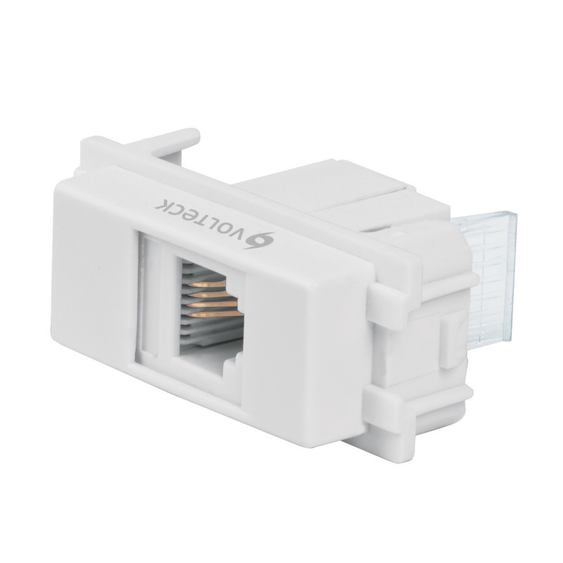 TE-IB Toma de teléfono, línea Italiana, color blanco TRUPER | DIHERESA TE-IB Toma de teléfono, línea Italiana, color blanco TRUPER | DIHERESA