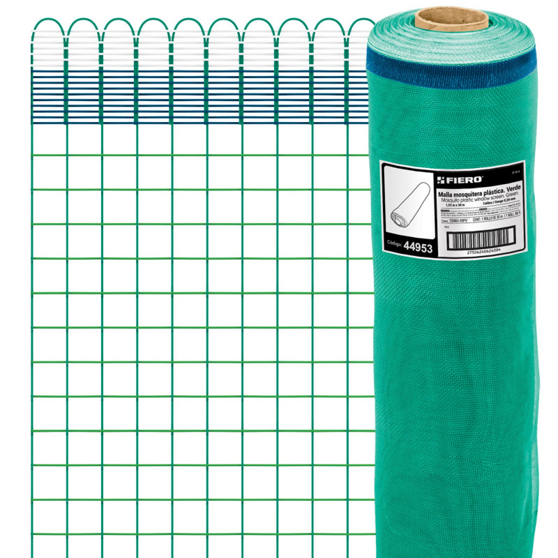TEMO-10PV Malla mosquitera plástica, 1.05 x 30 m, verde TRUPER | DIHERESA TEMO-10PV Malla mosquitera plástica, 1.05 x 30 m, verde TRUPER | DIHERESA