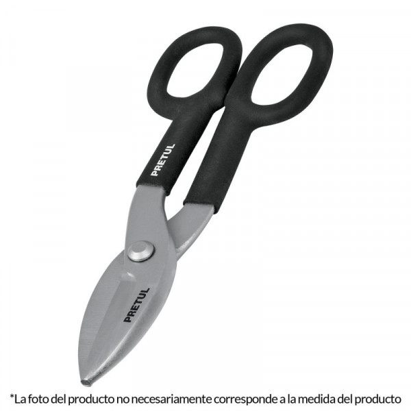 TH-12P Tijeras para hojalatero, 12', Pretul TRUPER | DIHERESA