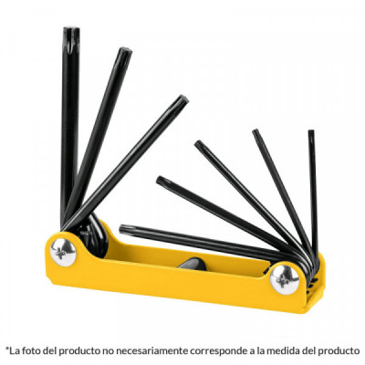 TORX-8P Juego 8 llaves...