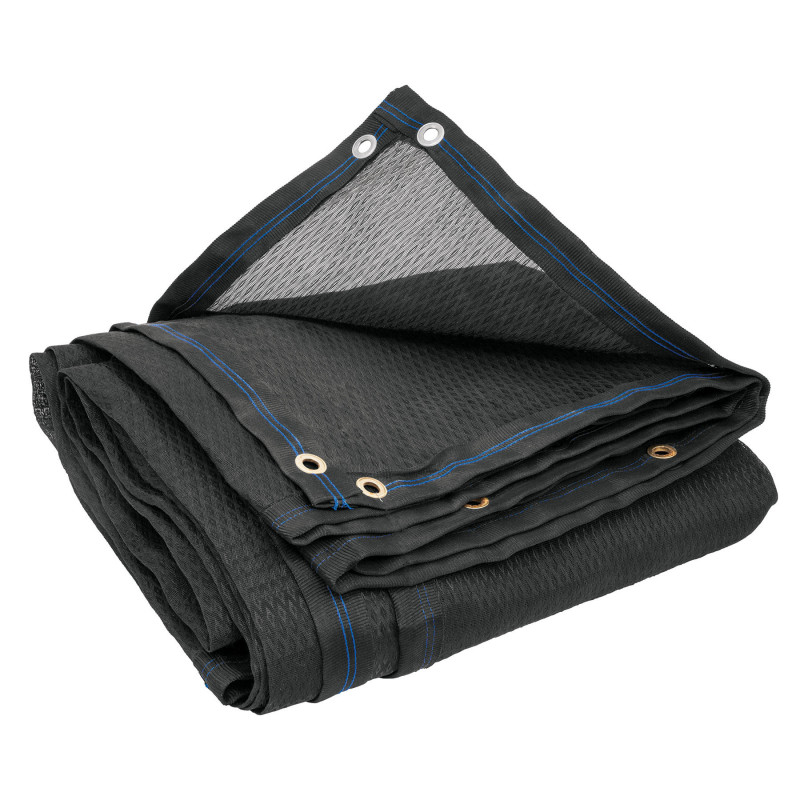 TOSO-803 Toldo de polietileno, 80% sombra, 3.60 x 3 m, negro TRUPER | DIHERESA TOSO-803 Toldo de polietileno, 80% sombra, 3.60 x 3 m, negro TRUPER | DIHERESA