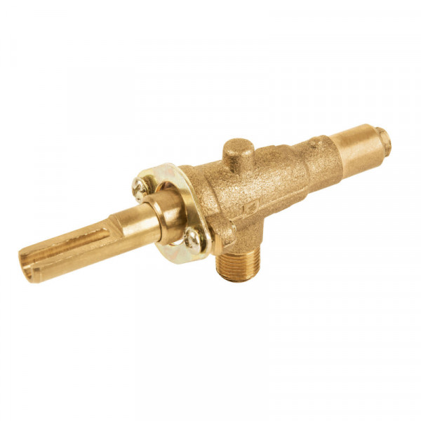 VGH-556 Válvula horizontal sin maneral 1/8' para gas LP TRUPER | DIHERESA