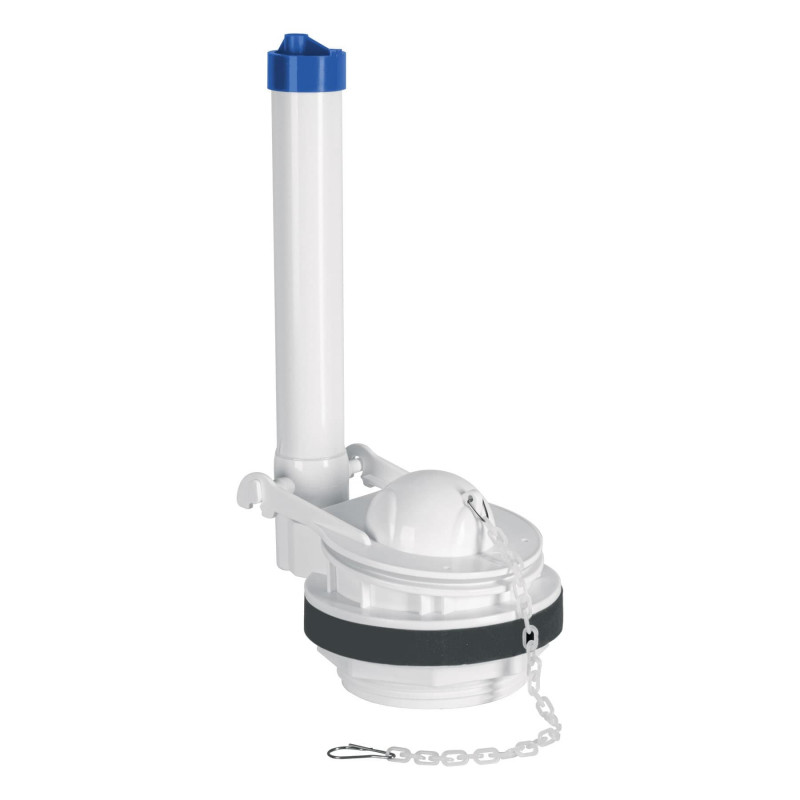 VW-007 Válvula de descarga de plástico para tanque bajo 3' TRUPER | DIHERESA VW-007 Válvula de descarga de plástico para tanque bajo 3' TRUPER | DIHERESA