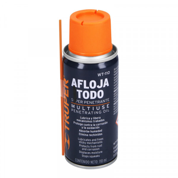 WT-110 Aceite aflojatodo en aerosol, 110 ml TRUPER | DIHERESA